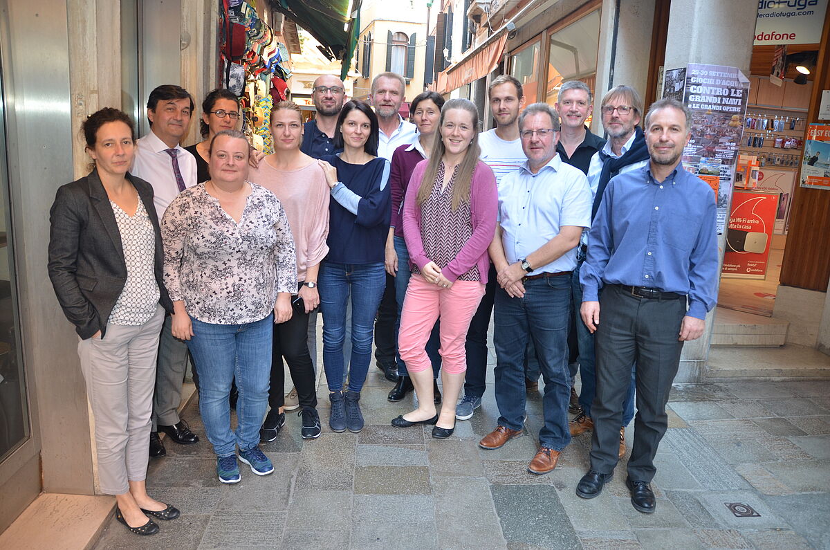 Projektpartnermeeting in Venedig Okt. 2018